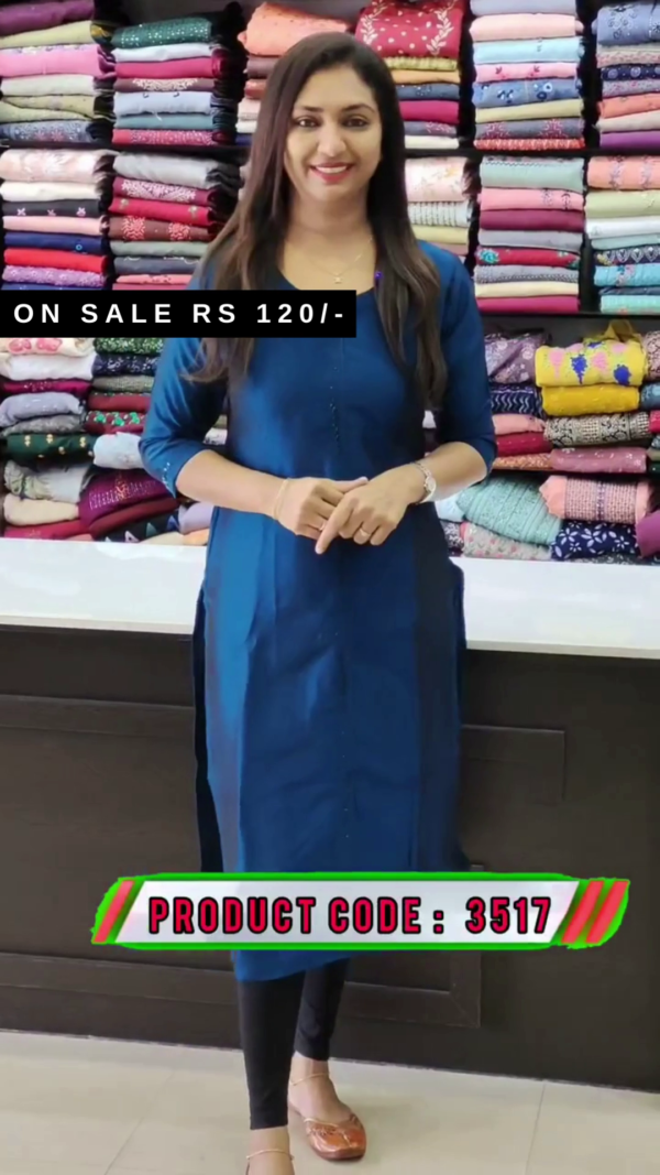 Women Jacquard Kurti Pant Set