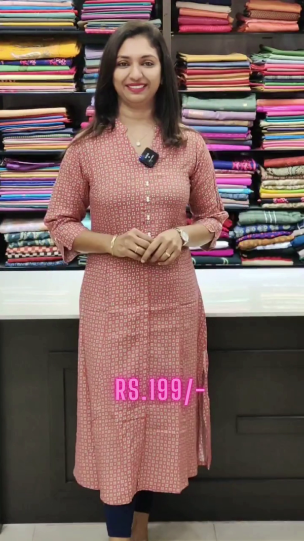 Launching Beautiful American Crepe Kurti