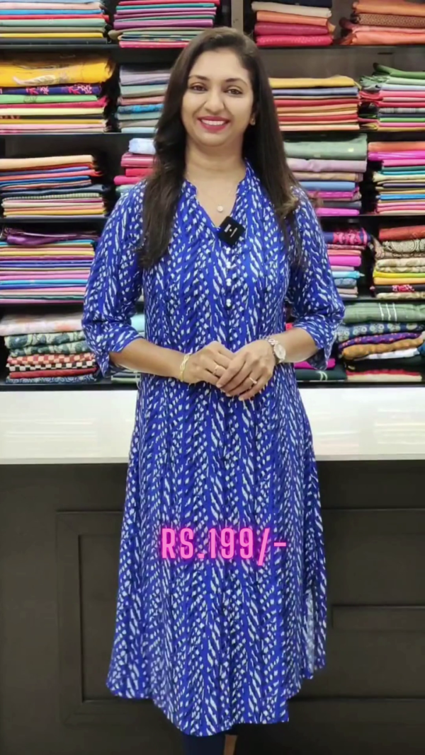 Launching Beautiful American Crepe Kurti - Image 2