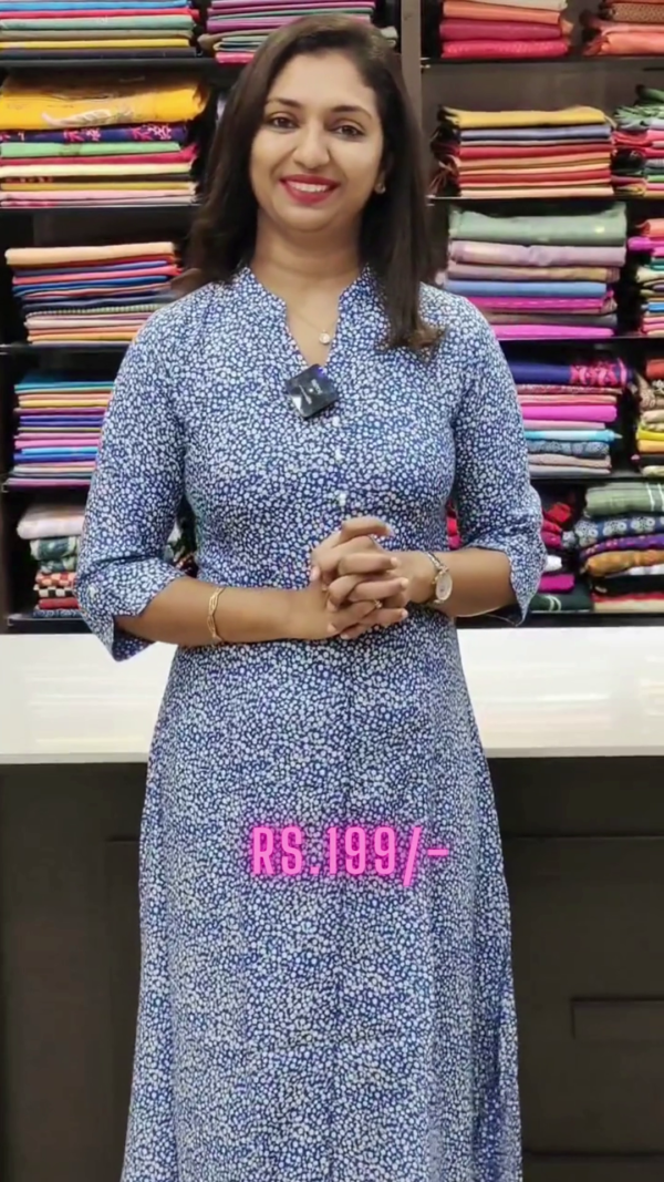 Launching Beautiful American Crepe Kurti - Image 3