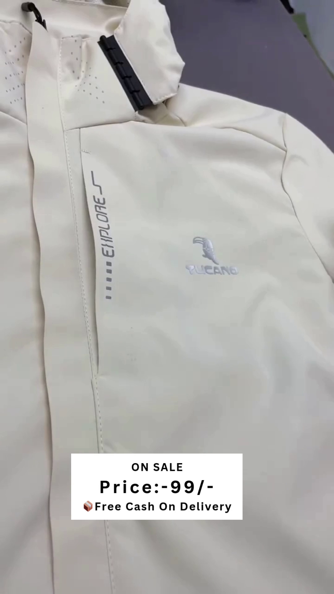 Men Hooded Tailored Jacket - Image 3