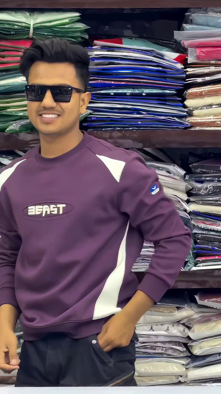The Lifestyle Co. Men Striped Relaxed Fit Sweatshirt - Image 16