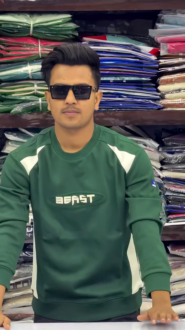 The Lifestyle Co. Men Striped Relaxed Fit Sweatshirt - Image 11