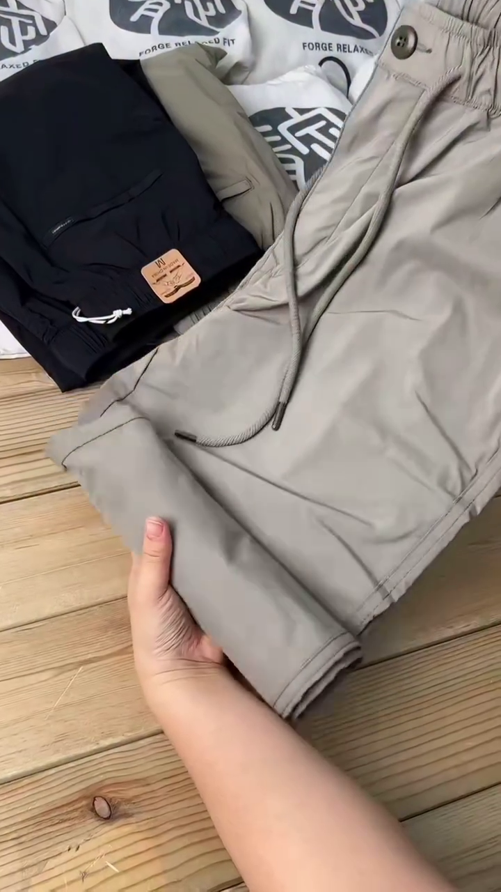 Men Relax Tapered Cargos Trousers