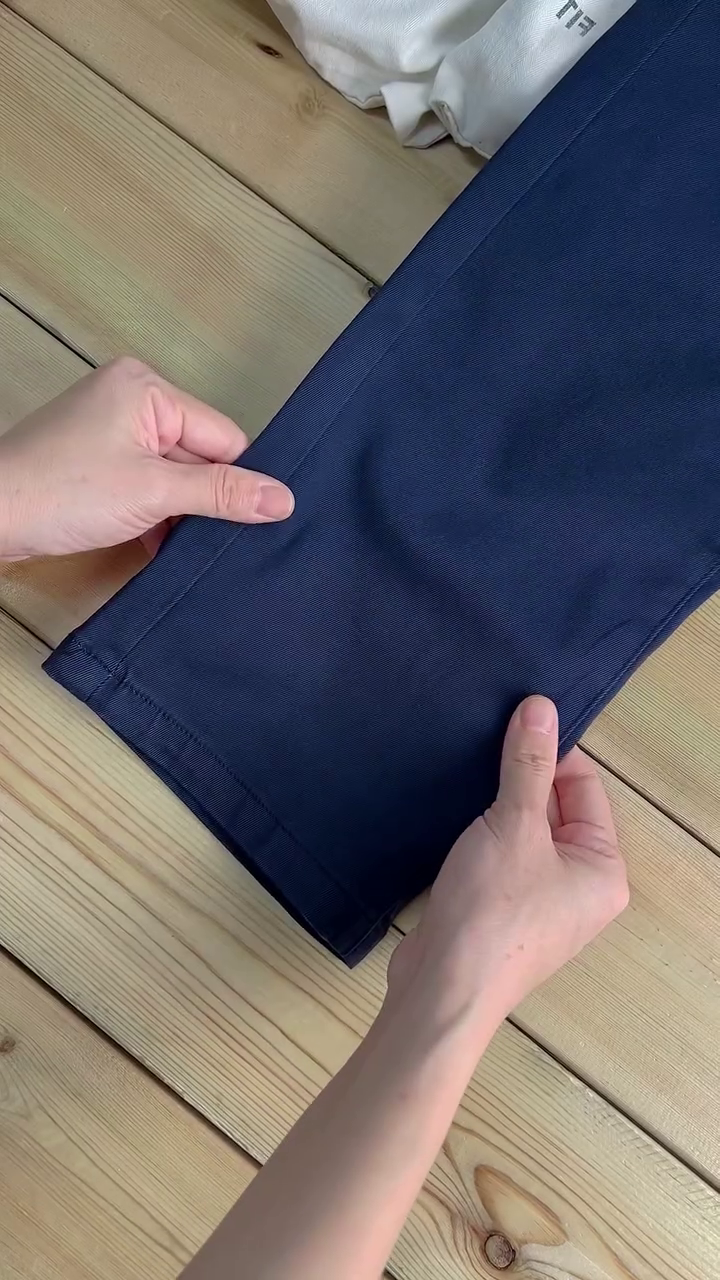 en Blue Regular Fit Trousers - Image 4